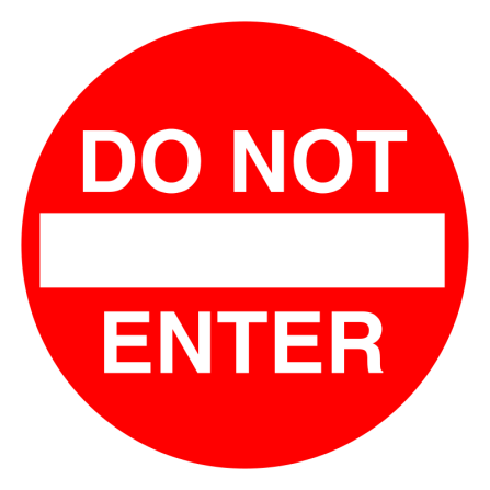 do-not-enter-openclipart-org
